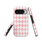 Queen of Diamonds | Pink Watercolor Case Phone Case get.casely 