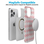 Queen of Diamonds | Pink Watercolor Case Phone Case Casetry 