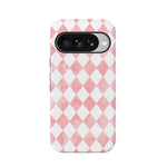 Queen of Diamonds | Pink Watercolor Case Phone Case get.casely 