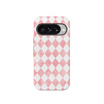 Queen of Diamonds | Pink Watercolor Case Phone Case get.casely 