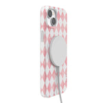 Queen of Diamonds | Pink Watercolor Case Phone Case Casetry 