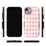 Queen of Diamonds | Pink Watercolor Case Phone Case Casetry 