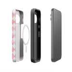 Queen of Diamonds | Pink Watercolor Case Phone Case get.casely 