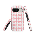 Queen of Diamonds | Pink Watercolor Case Phone Case get.casely 