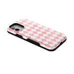 Queen of Diamonds | Pink Watercolor Case Phone Case Casetry 