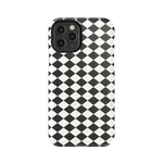 Salem's Hex | Black & White Checkered Case