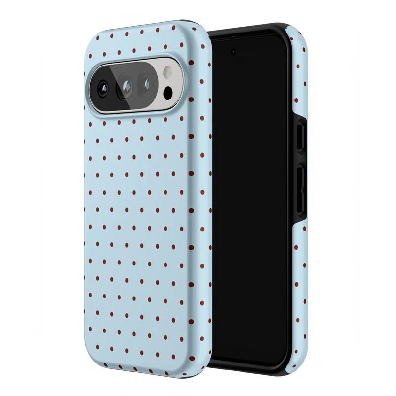 On the Dot | Blue Polka Dot Case