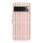 Pretty in Pastel | Blush Stripes Case