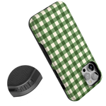 Checked Twice | Green Plaid Case