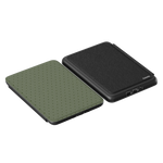 On the Dot | Olive Green Polka Dot Kindle Case