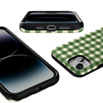 Checked Twice | Green Plaid Case
