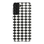 Salem's Hex | Black & White Checkered Case