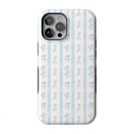 Cottage Stripe | Blue Floral Case