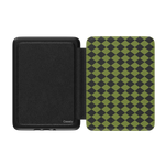 Wicked Hex | Green Checkered Kindle Case
