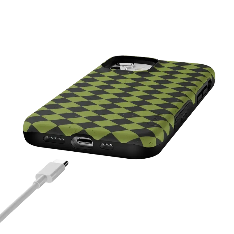 Wicked Hex | Green Checkered Case