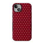 On the Dot | Maroon Polka Dot Case