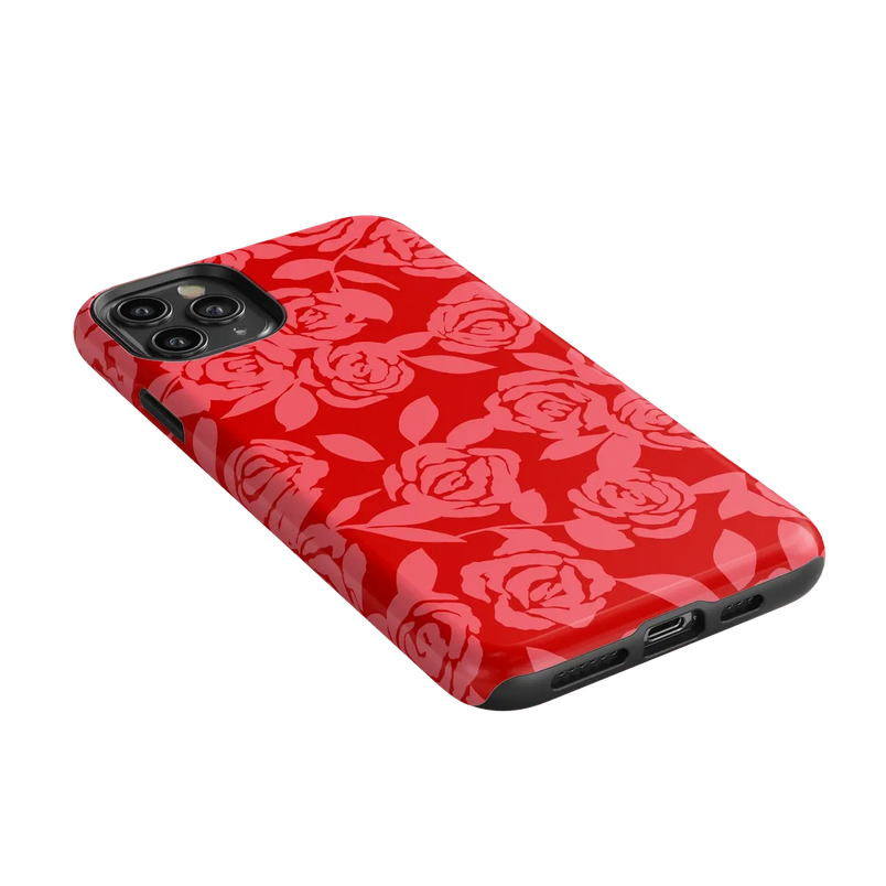 Final Rose | Red & Pink Floral Case