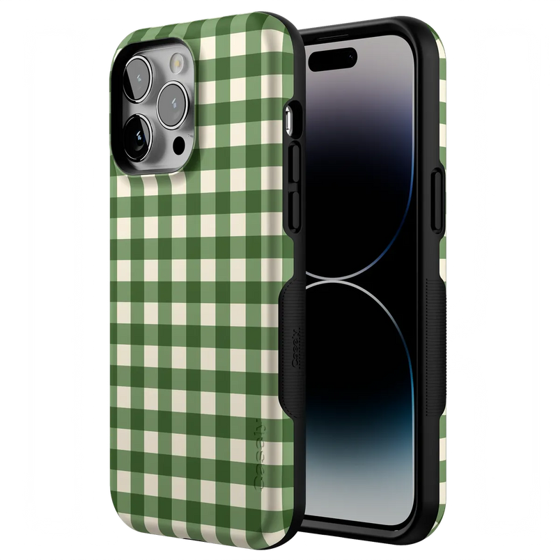 Checked Twice | Green Plaid Case