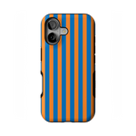 Go New York | Blue & Orange Stripes Case - iPhone 16