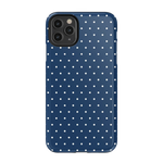 On the Dot | Navy Polka Dot Case