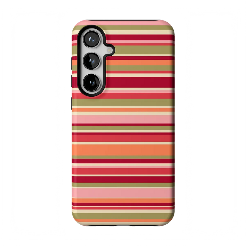 Citrus Stripes | Poolside Print Case - Galaxy S24 Plus