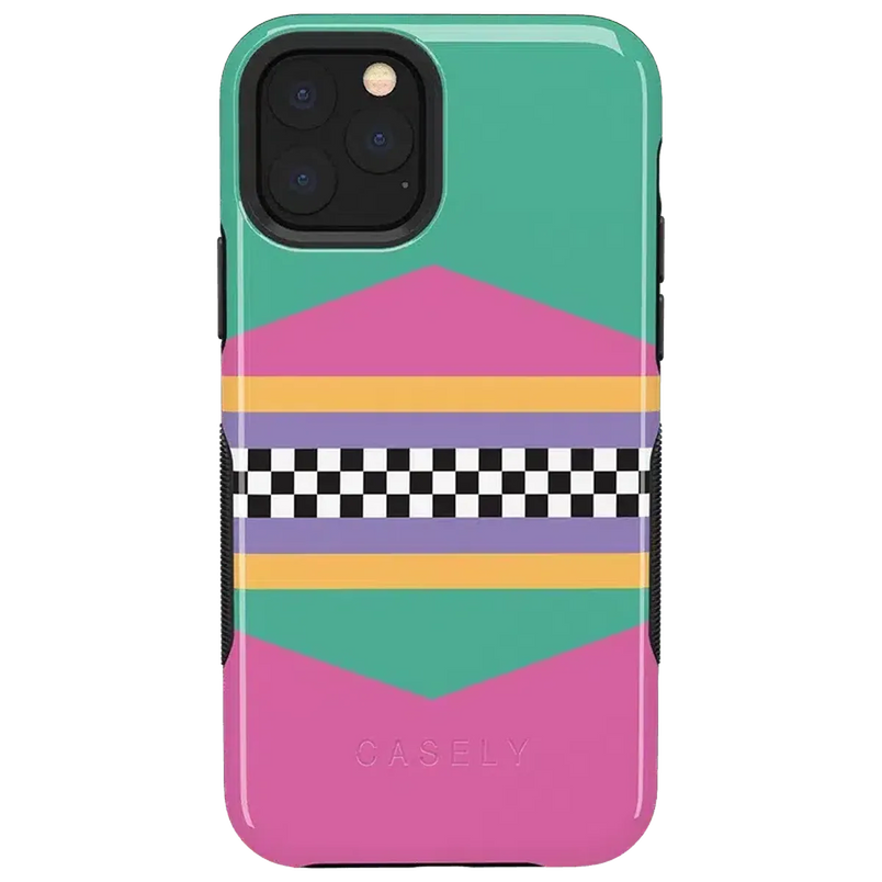 Rad Dad | 80's Colorblock Case iPhone Case get.casely Bold iPhone 11 Pro Max 