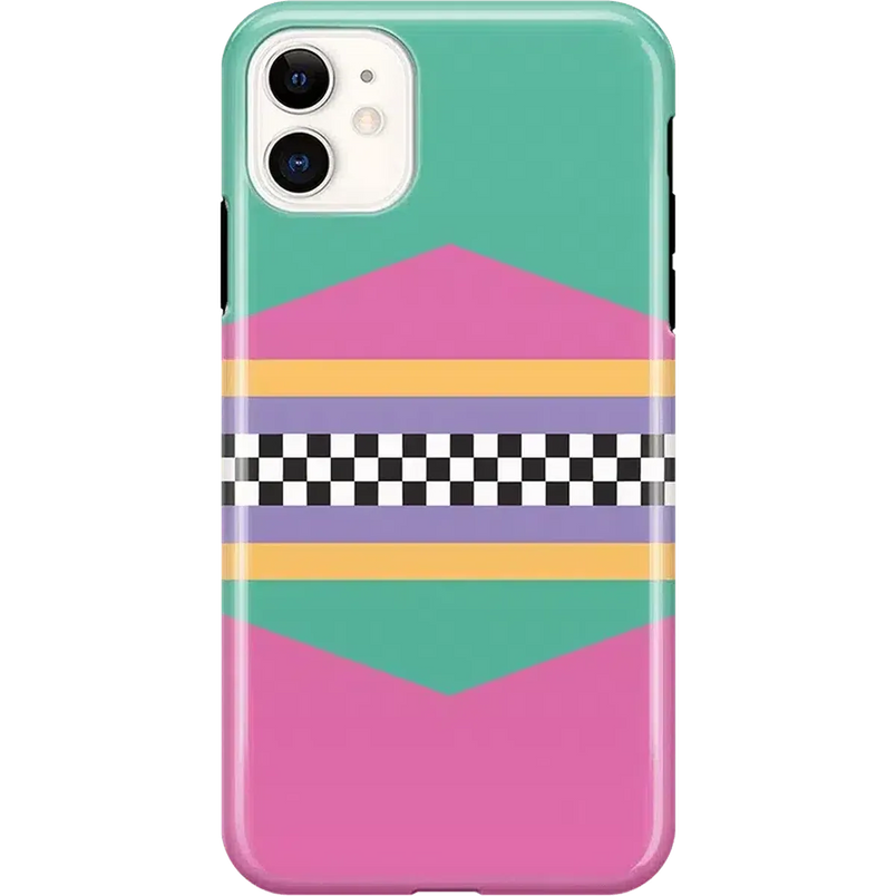 Rad Dad | 80's Colorblock Case iPhone Case get.casely Classic iPhone 11 