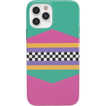 Rad Dad | 80's Colorblock Case iPhone Case get.casely Classic iPhone 12 Pro Max 