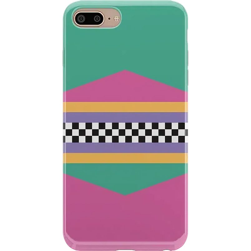 Rad Dad | 80's Colorblock Case iPhone Case get.casely Classic iPhone 6/7/8 Plus 