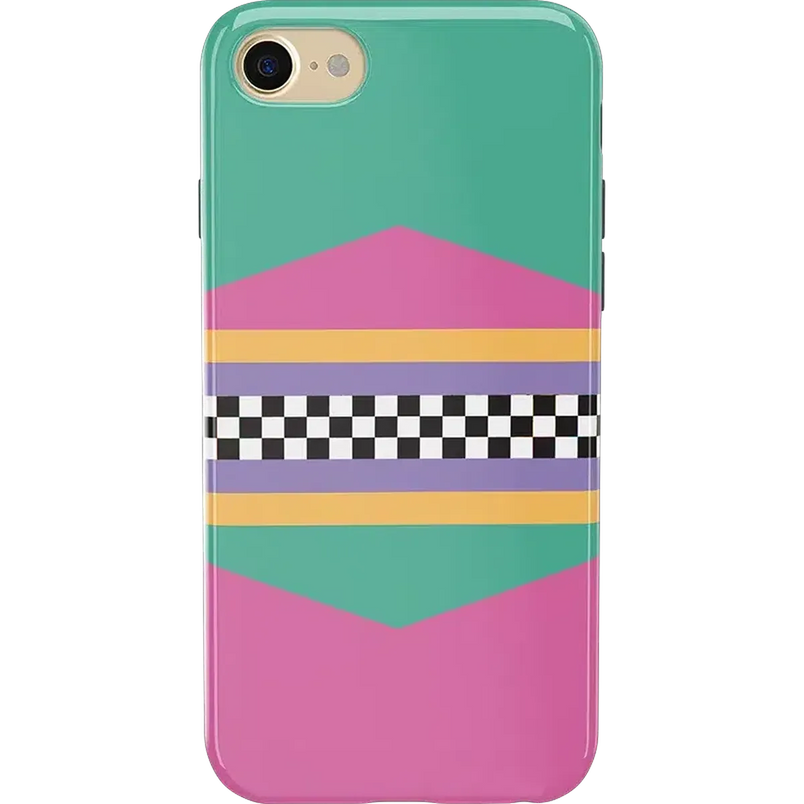 Rad Dad | 80's Colorblock Case iPhone Case get.casely Classic iPhone SE (2020 & 2022) 
