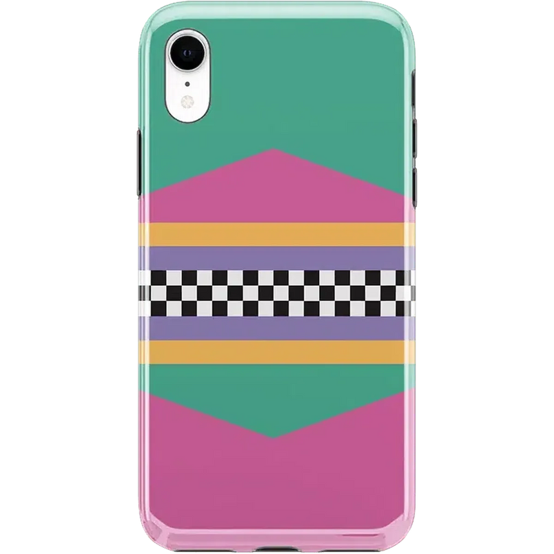 Rad Dad | 80's Colorblock Case iPhone Case get.casely Classic iPhone XR 