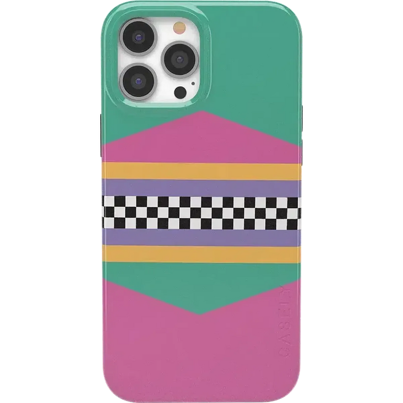 Rad Dad | 80's Colorblock Case iPhone Case get.casely Classic + MagSafe® iPhone 13 Pro Max 