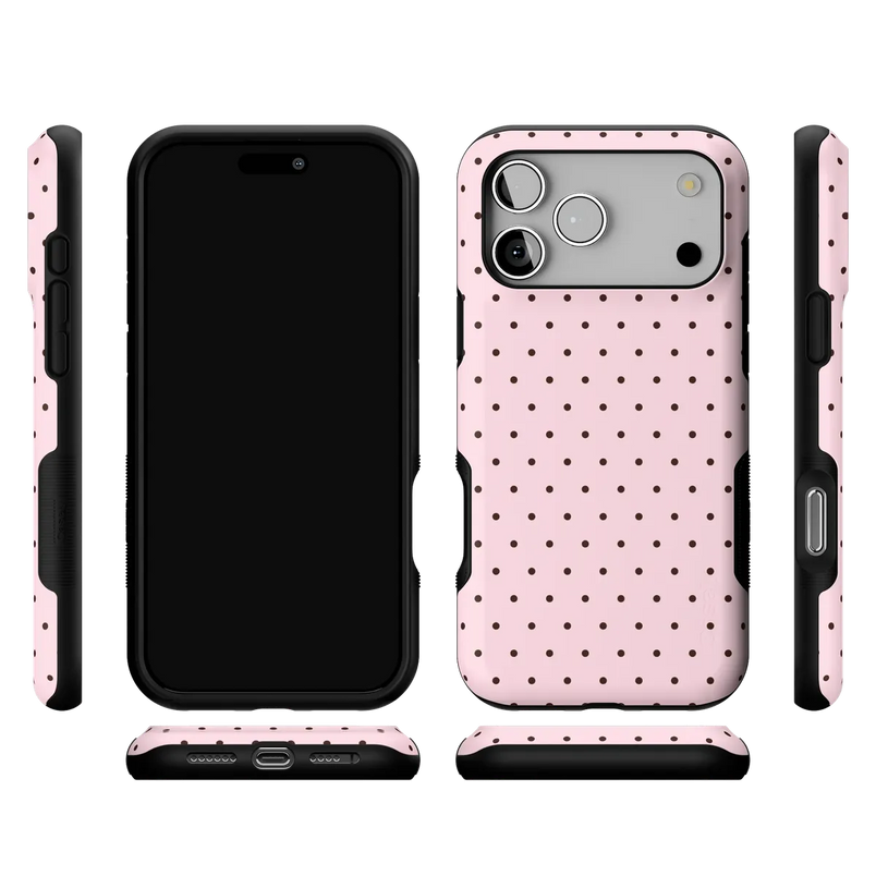 On the Dot | Pink Polka Dot Case