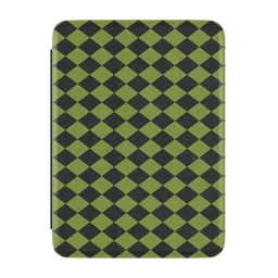 Wicked Hex | Green Checkered Kindle Case | Casely