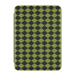 Wicked Hex | Green Checkered Kindle Case | Casely