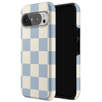 Fit Check | Light Blue Checkerboard Case
