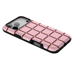 Uptown Gridlock | Pink Checkerboard Case