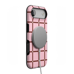 Uptown Gridlock | Pink Checkerboard Case