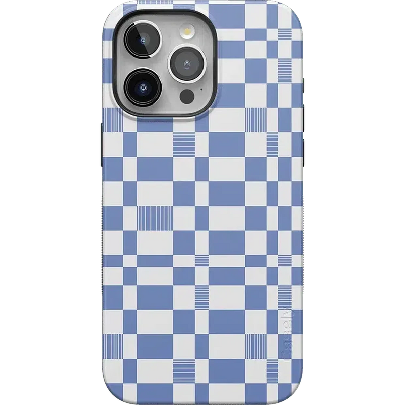 Reality Check | Periwinkle Case iPhone Case get.casely Bold + MagSafe® iPhone 15 Pro Max