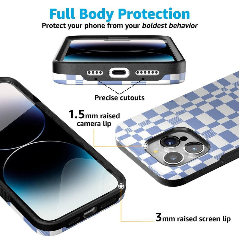 Reality Check | Periwinkle Case iPhone Case get.casely 