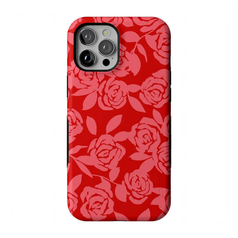 Final Rose | Red & Pink Floral Case