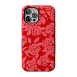 Final Rose | Red & Pink Floral Case