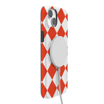 Red Checkerboard | High Contrast Design Case Phone Case Casetry 