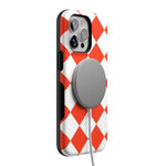 Red Checkerboard | High Contrast Design Case Phone Case Casetry 