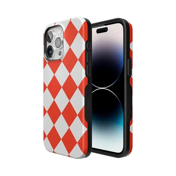 Red Checkerboard | High Contrast Design Case Phone Case Casetry 