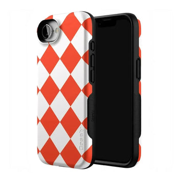 Red Checkerboard | High Contrast Design Case Phone Case Casetry 