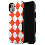 Red Checkerboard | High Contrast Design Case Phone Case Casetry 