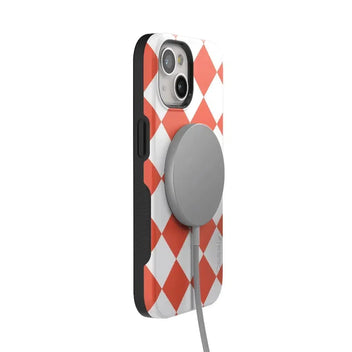 Red Checkerboard | High Contrast Design Case Phone Case Casetry 