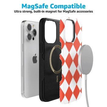 Red Checkerboard | High Contrast Design Case Phone Case Casetry 