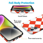 Red Checkerboard | High Contrast Design Case Phone Case Casetry 